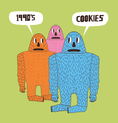 1990's cookies