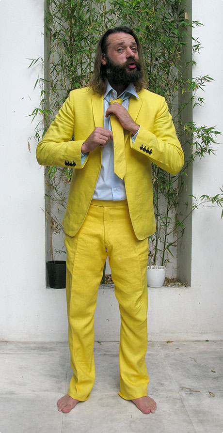 Social Suicide Yellow Suit