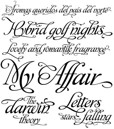 Affair typeface