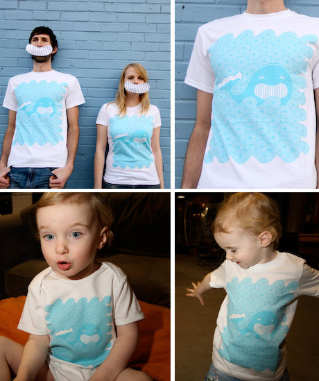 whale t-shirt for men, women and children