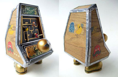 Retro model pac man arcade machine